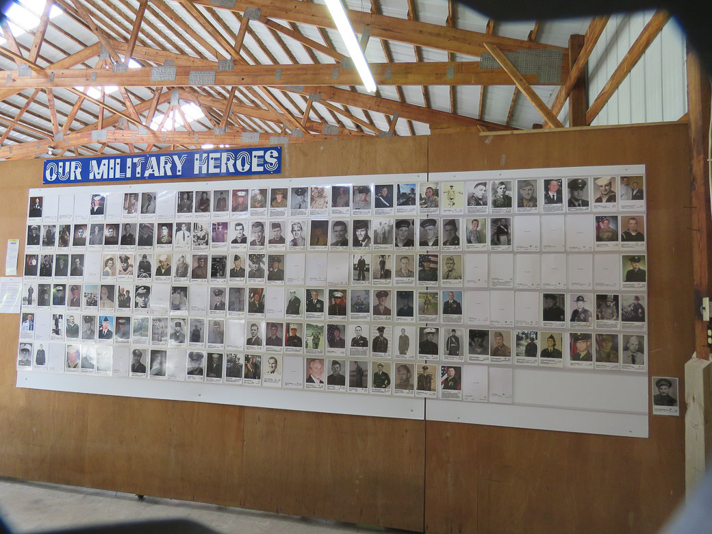 Our Military Hero's Wall