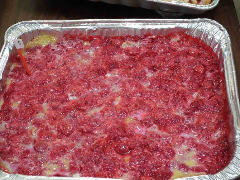 Raspberry Kuchen made by Donna C / Bought by Keith
