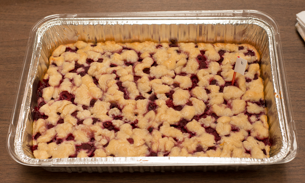 Raspberry Kuchen by Mary / Bought by Sandra Thomas